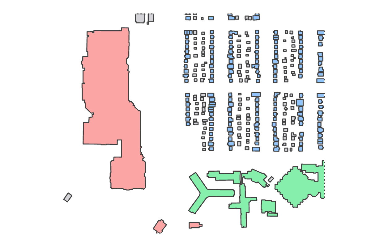 Program breakdown map