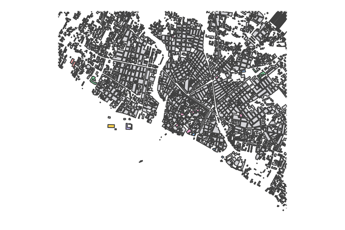 Program breakdown map