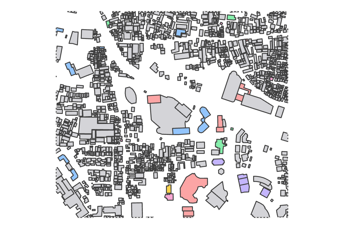 Program breakdown map