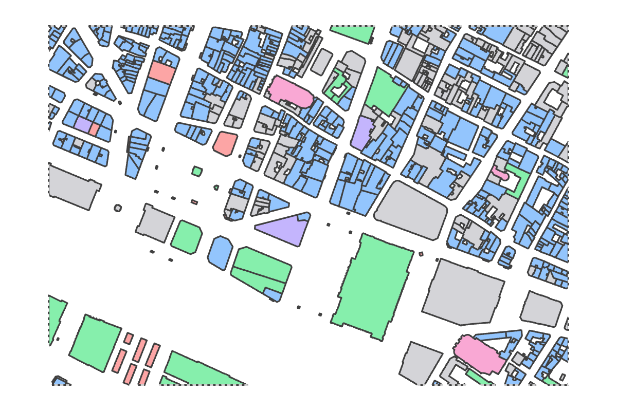 Program breakdown map
