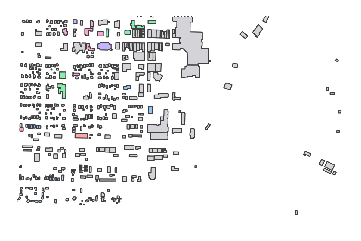 Program breakdown map