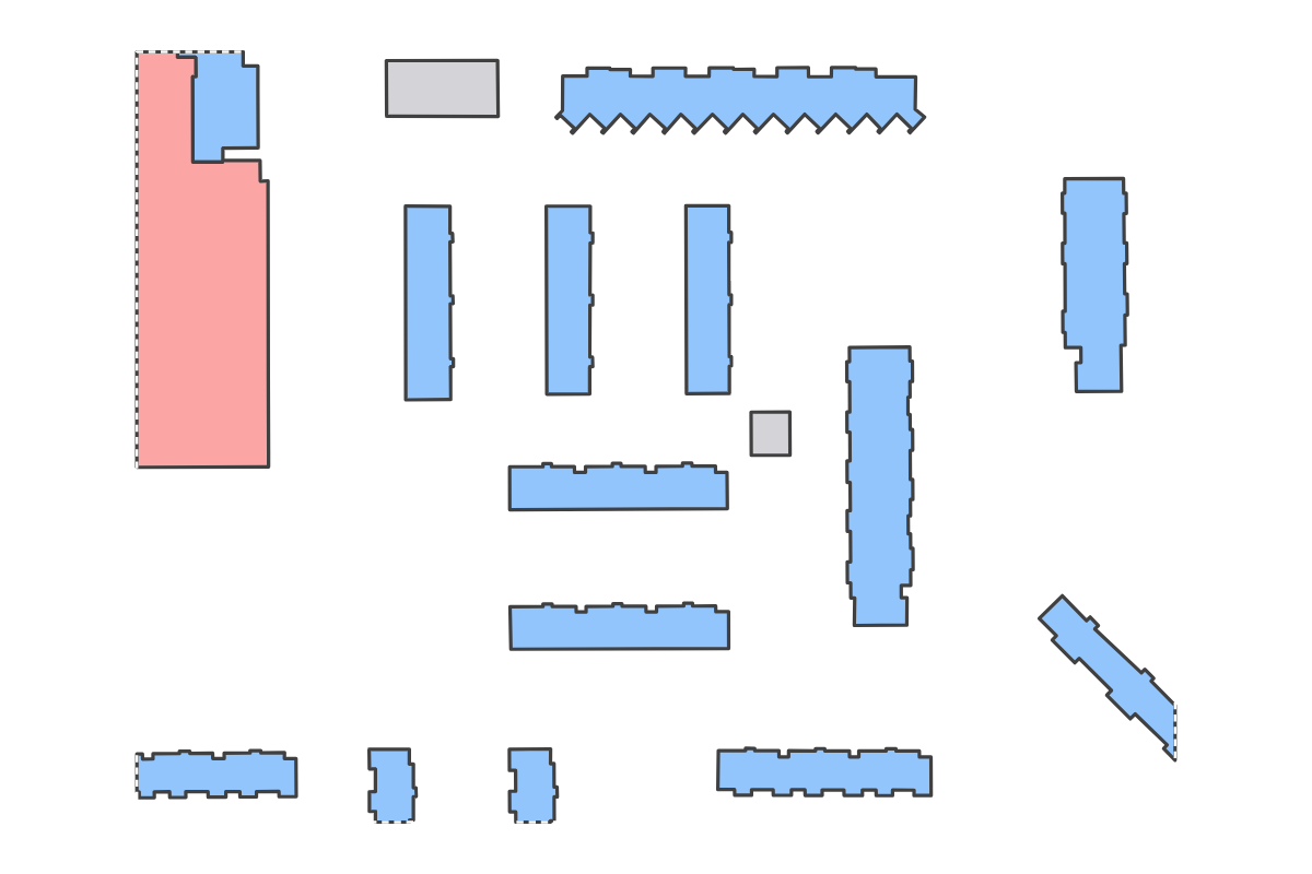 Program breakdown map