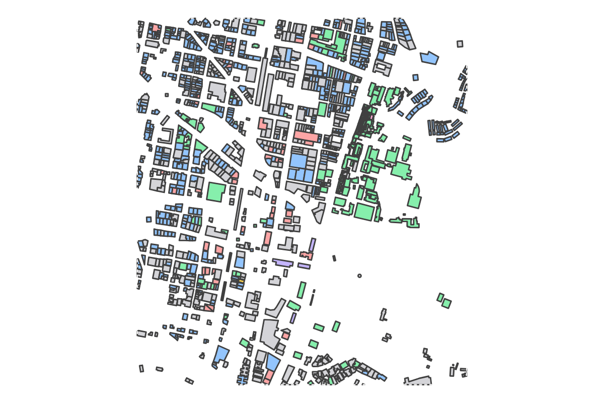 Program breakdown map