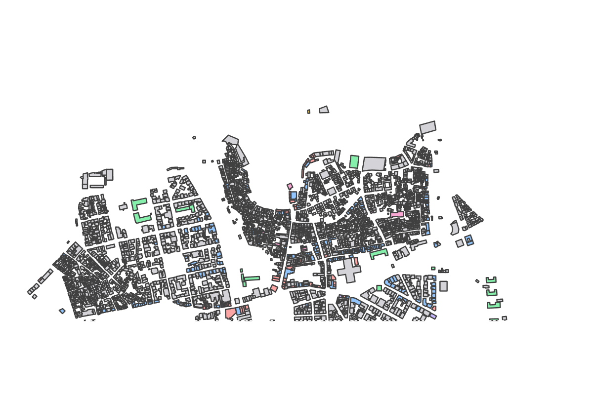 Program breakdown map