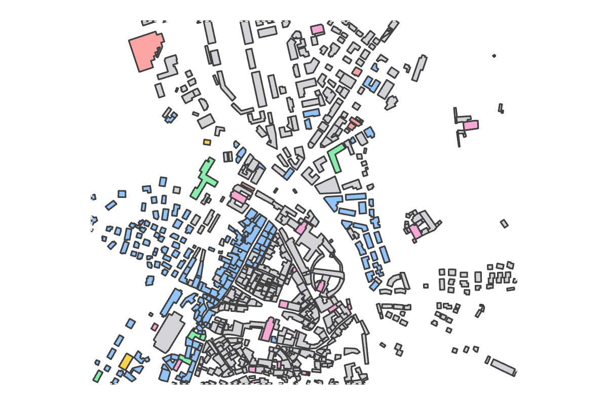 Program breakdown map