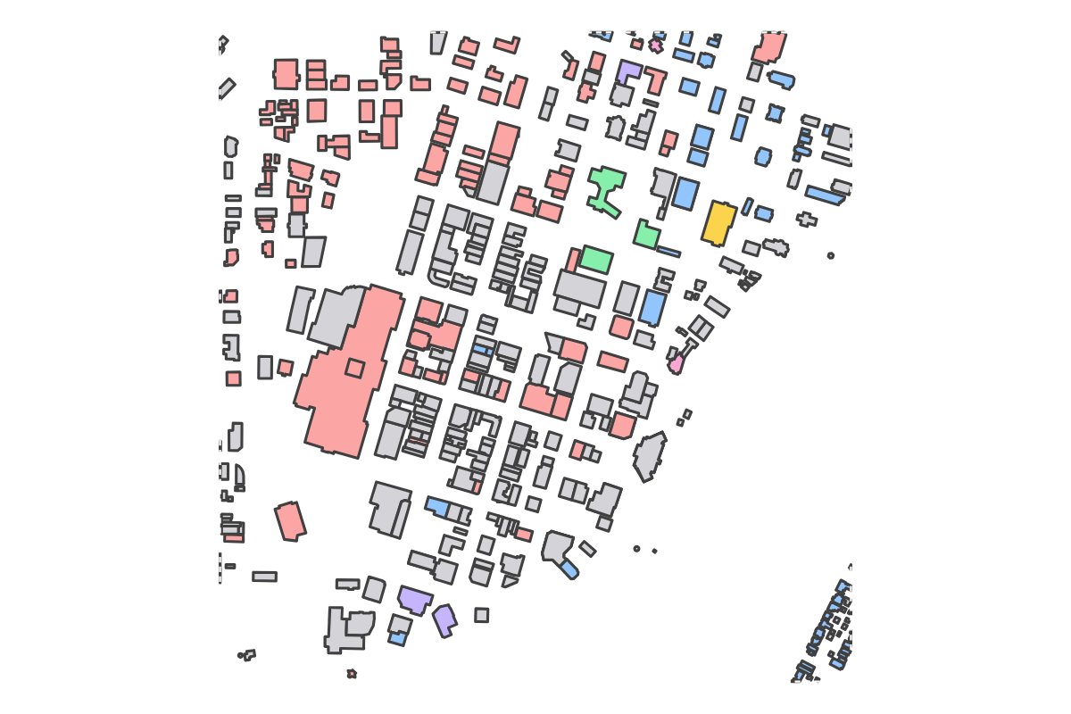 Program breakdown map