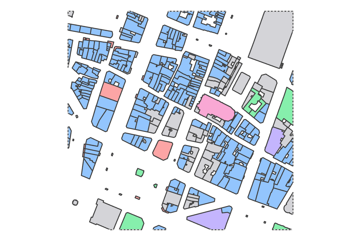 Program breakdown map