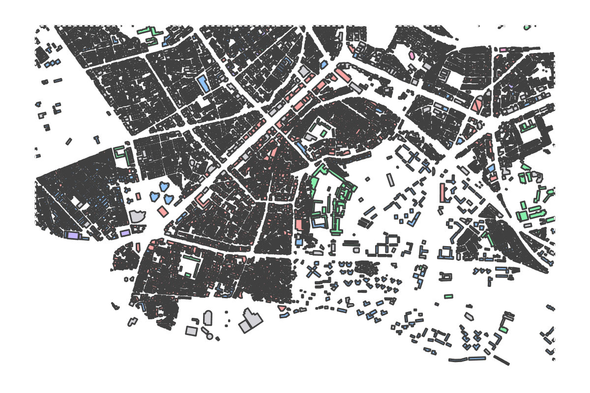 Program breakdown map