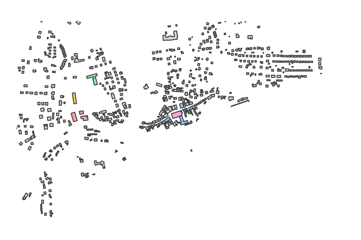 Program breakdown map