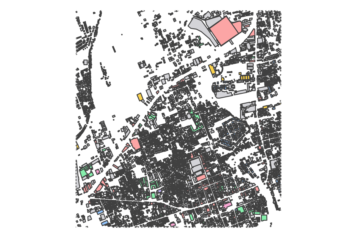 Program breakdown map