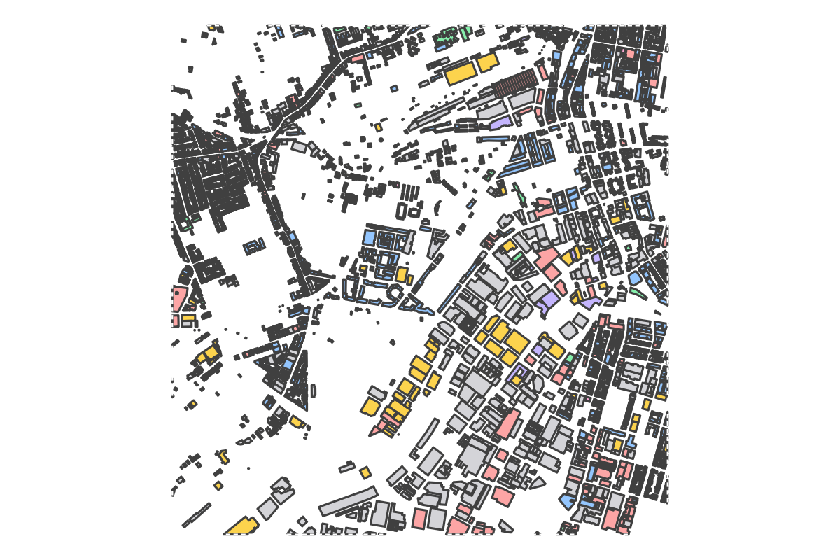 Program breakdown map