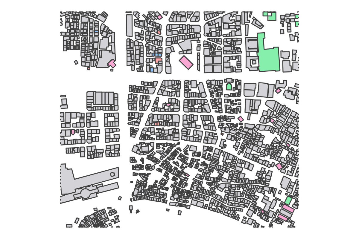 Program breakdown map