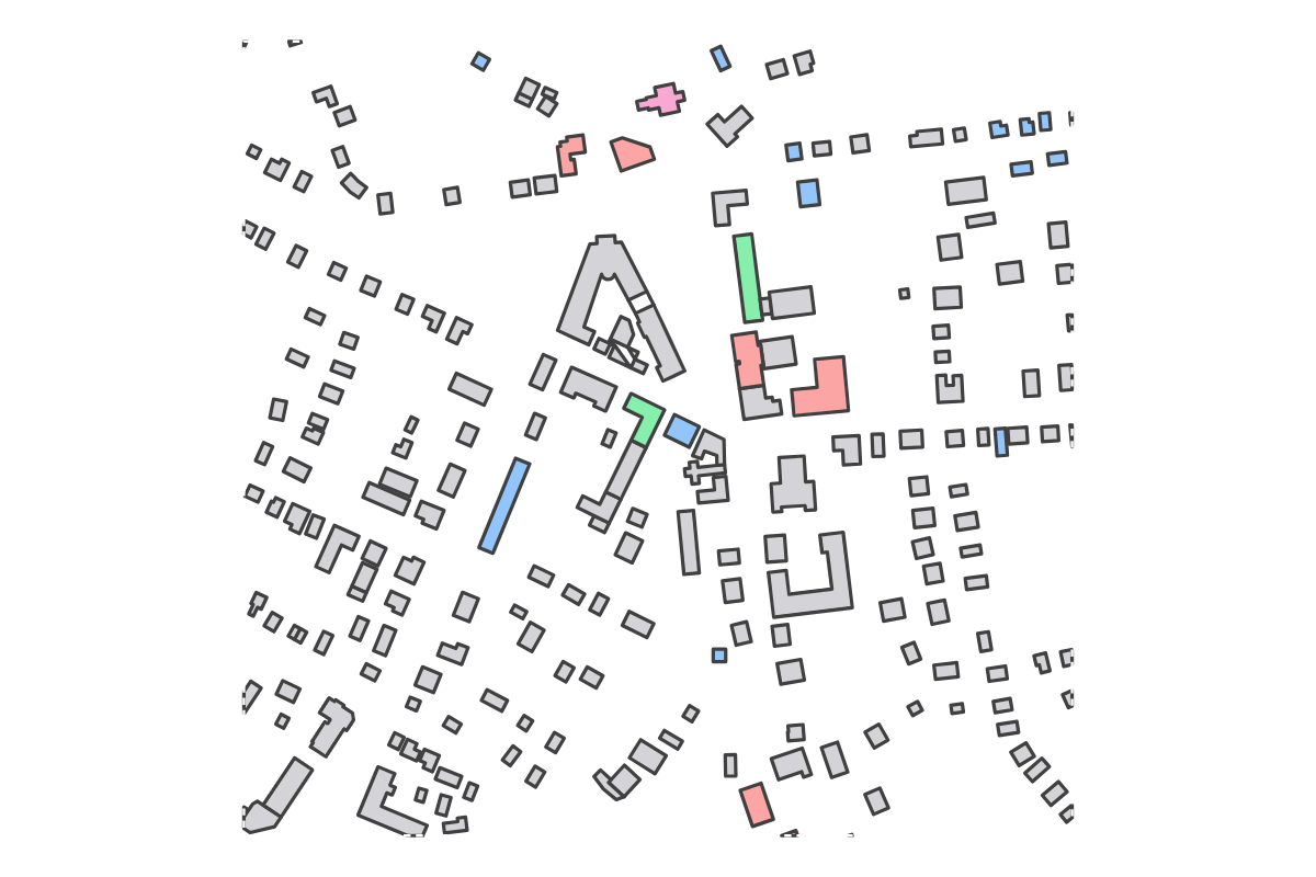 Program breakdown map