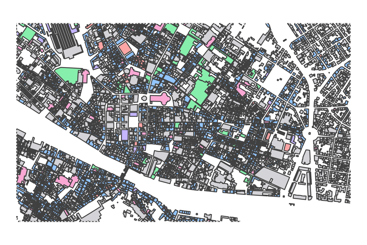 Program breakdown map