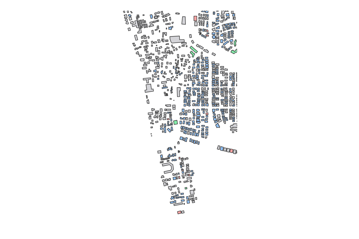 Program breakdown map