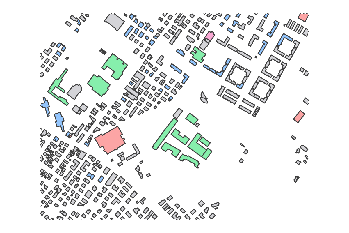 Program breakdown map