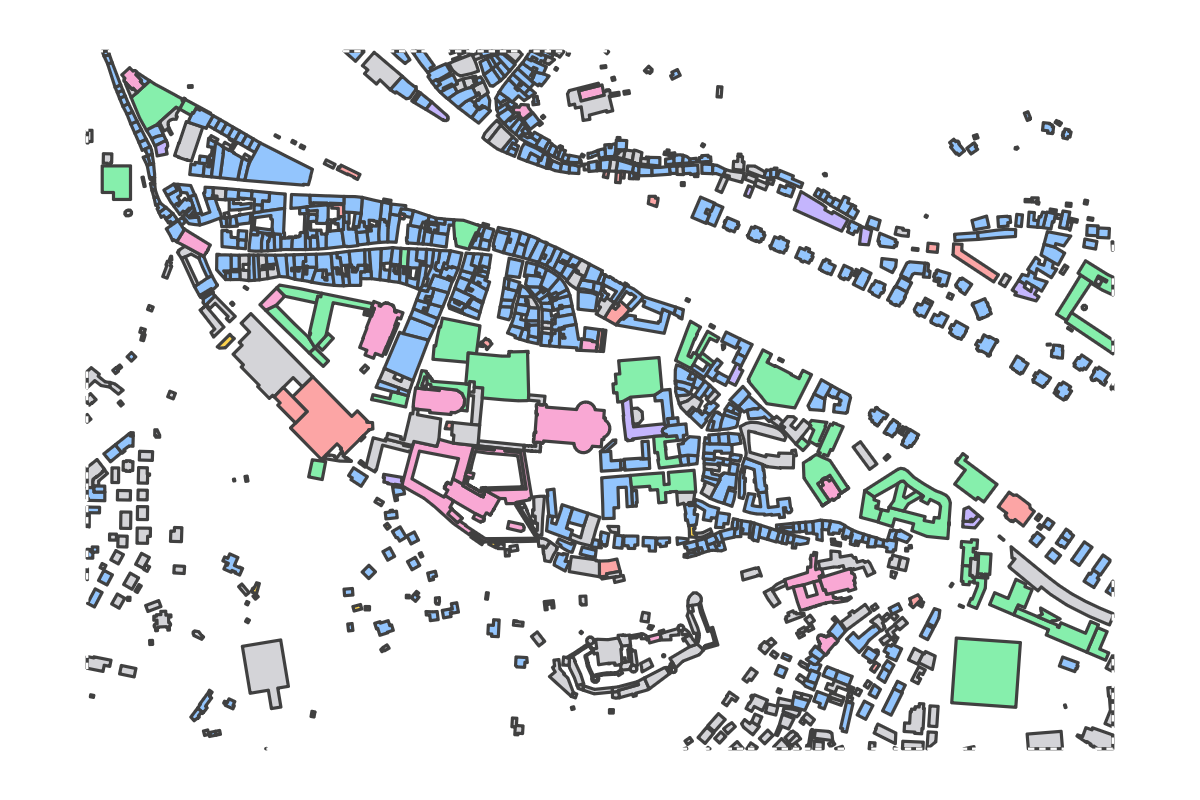 Program breakdown map