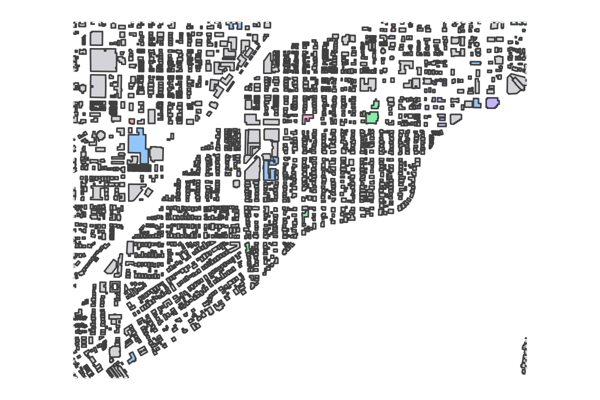 Program breakdown map