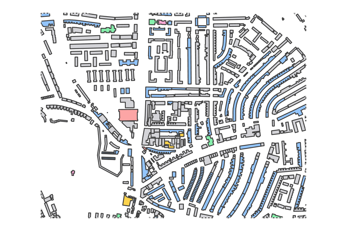 Program breakdown map