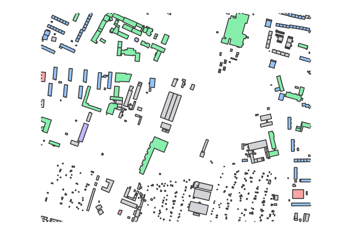 Program breakdown map