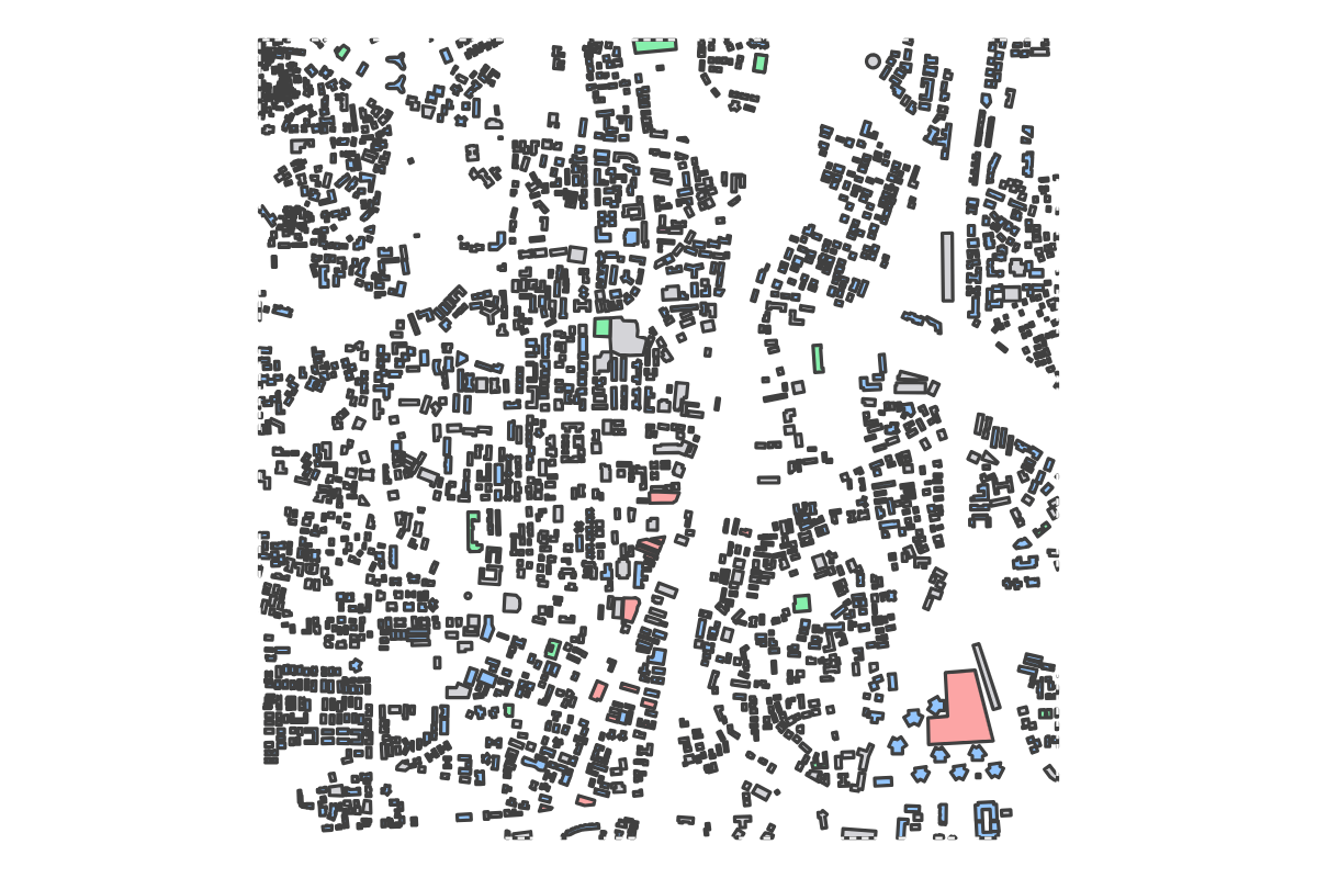 Program breakdown map