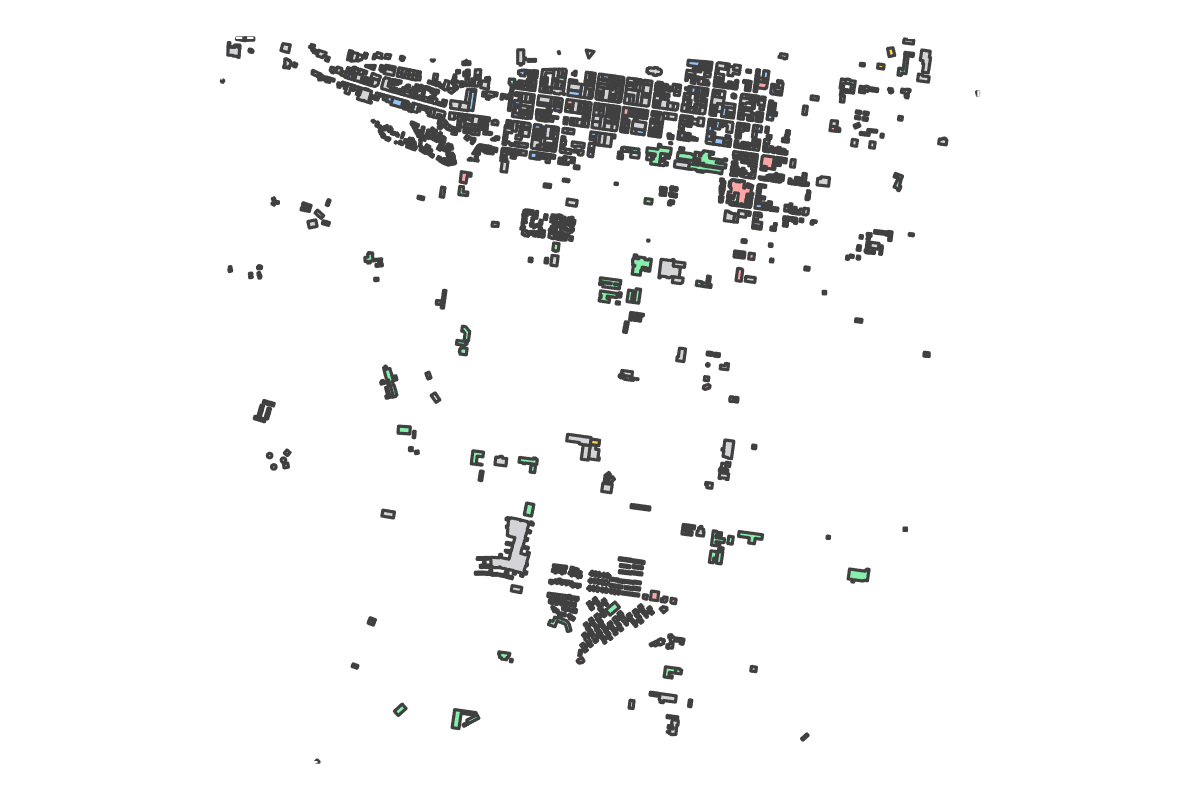 Program breakdown map
