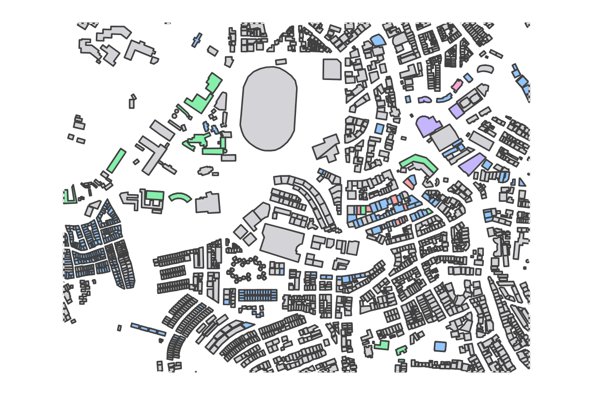 Program breakdown map