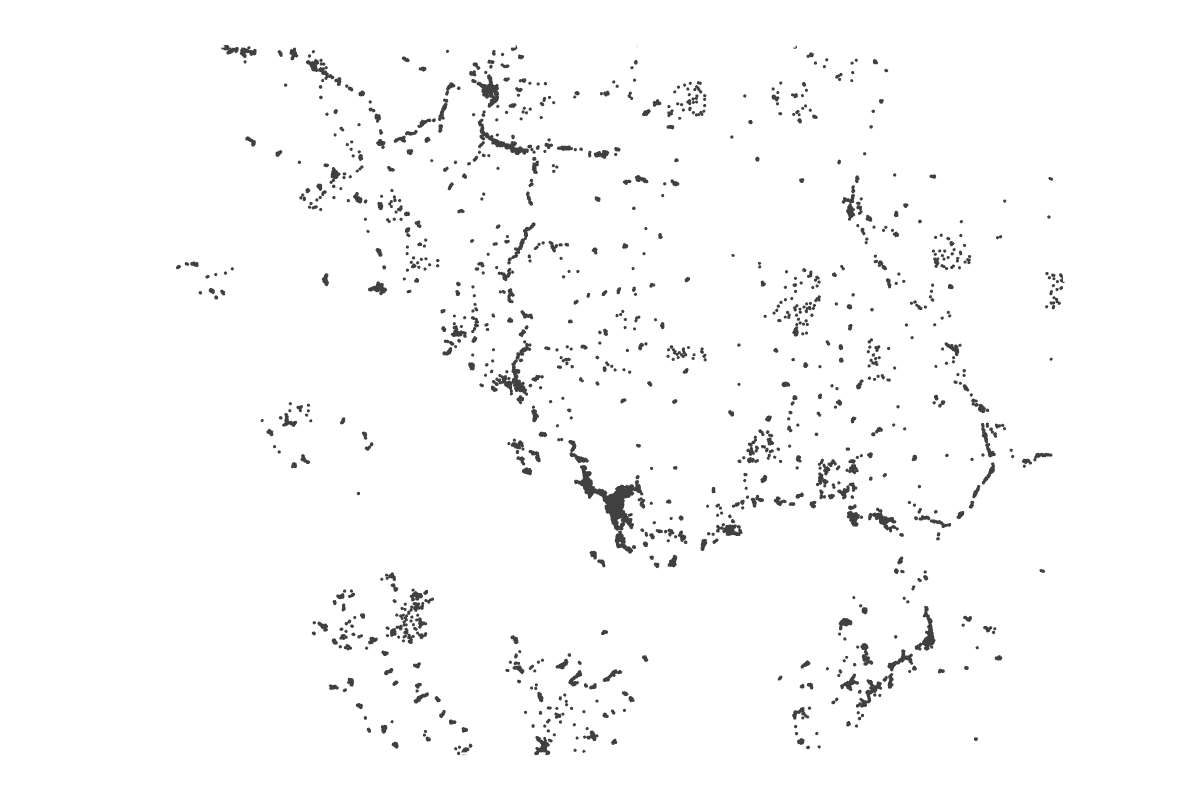 Program breakdown map