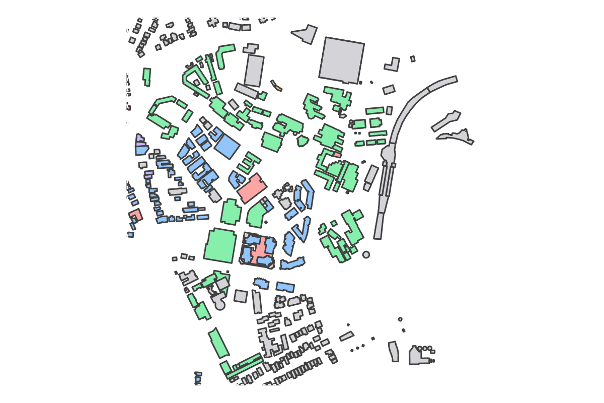 Program breakdown map