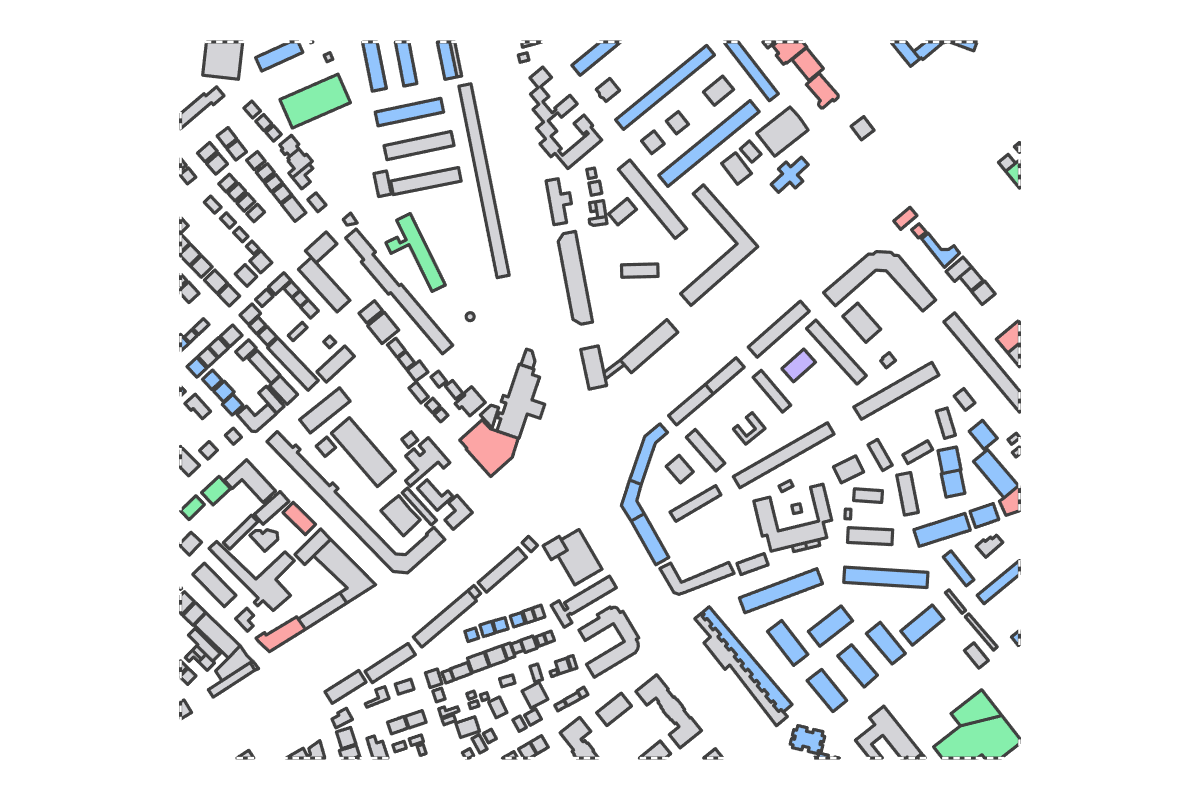 Program breakdown map
