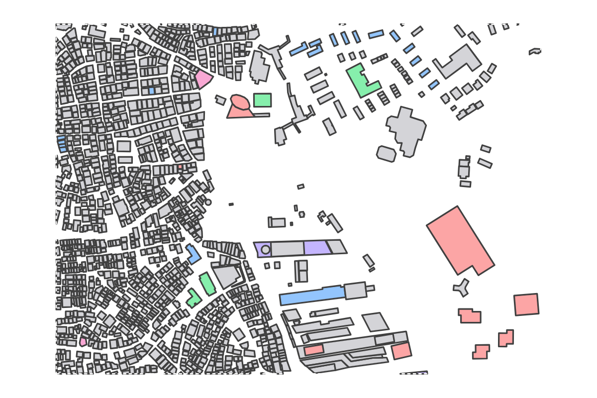 Program breakdown map