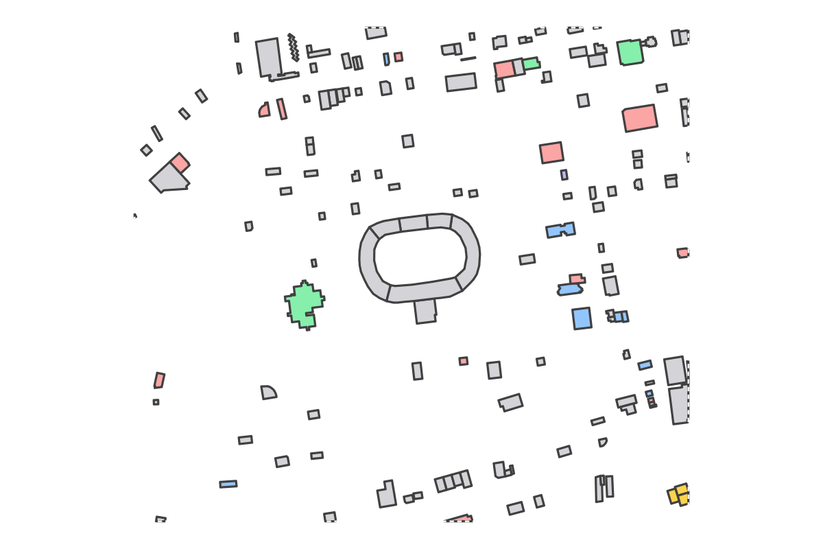 Program breakdown map