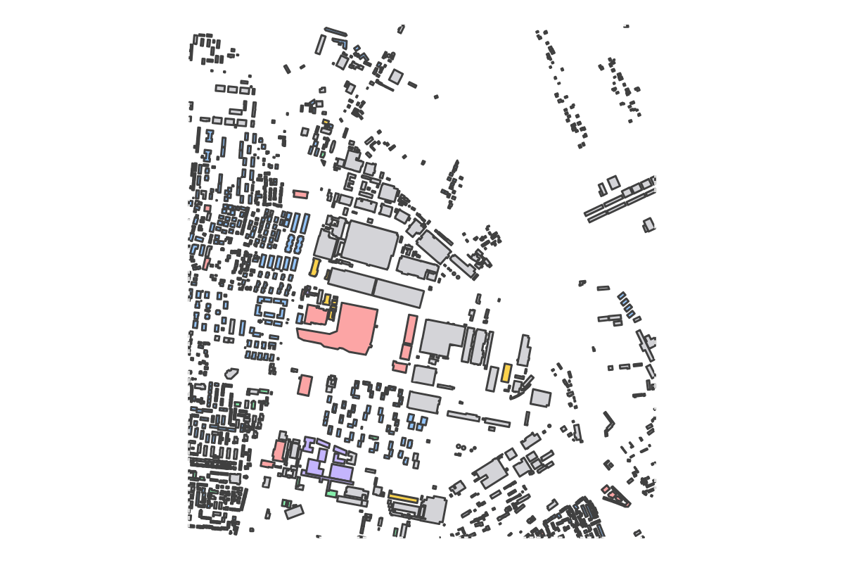 Program breakdown map
