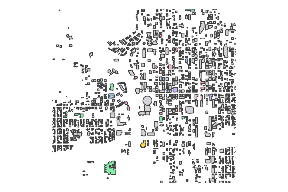 Program breakdown map