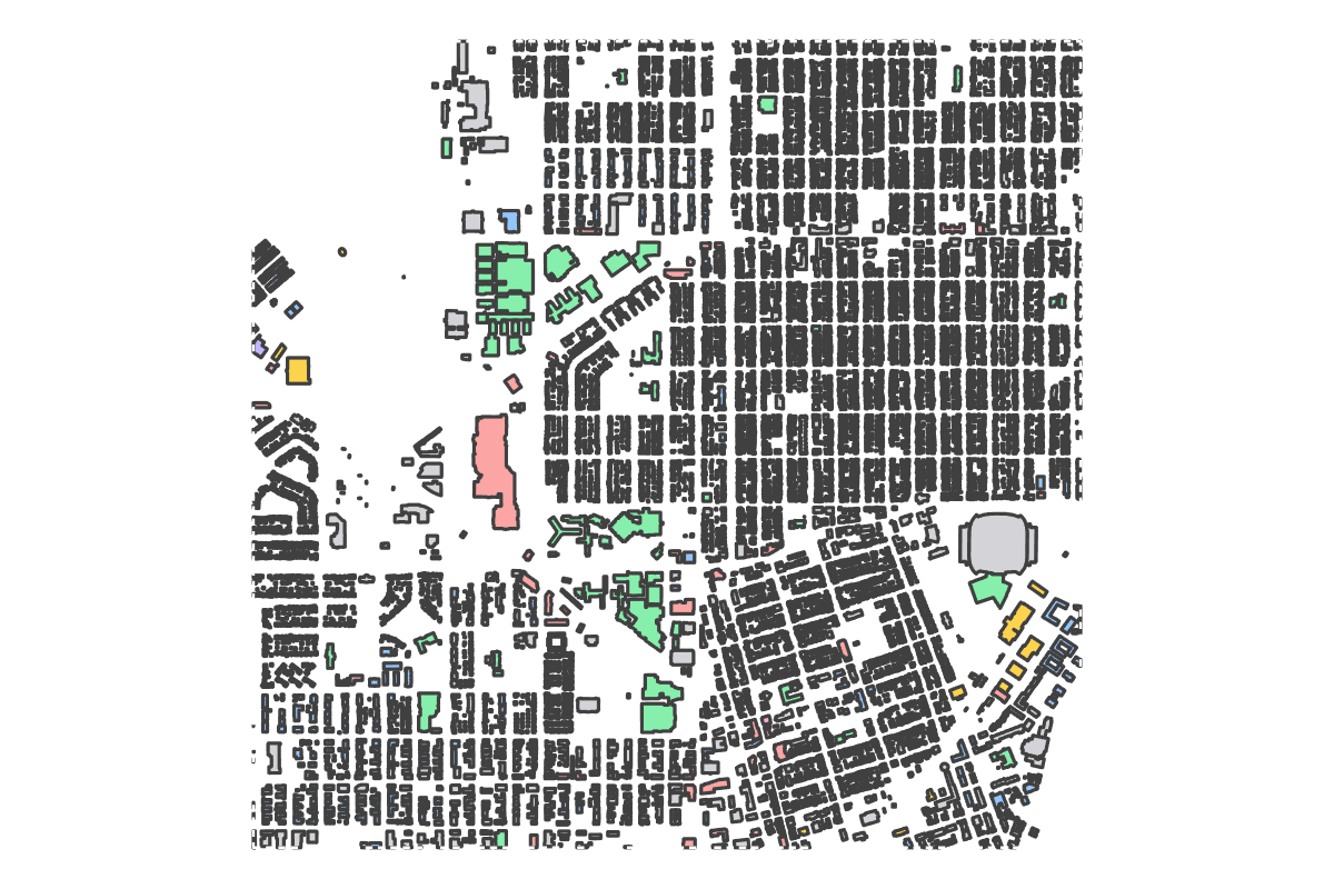 Program breakdown map