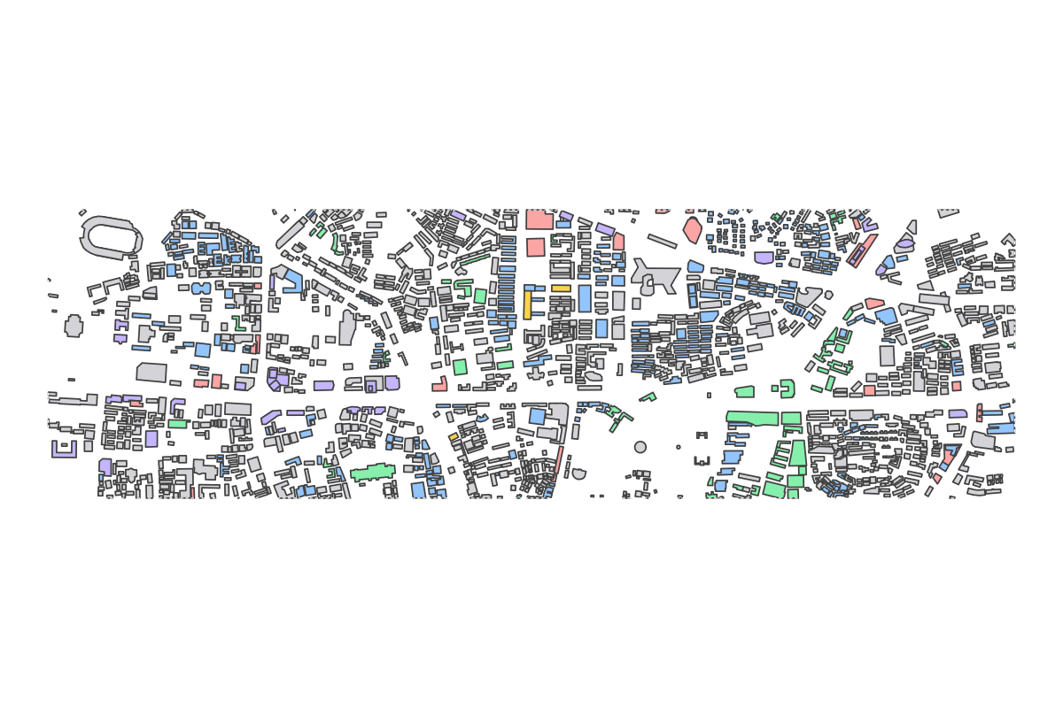 Program breakdown map
