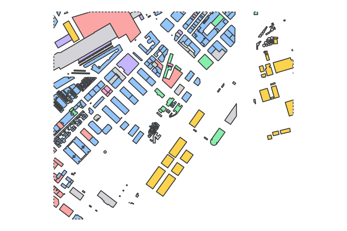 Program breakdown map