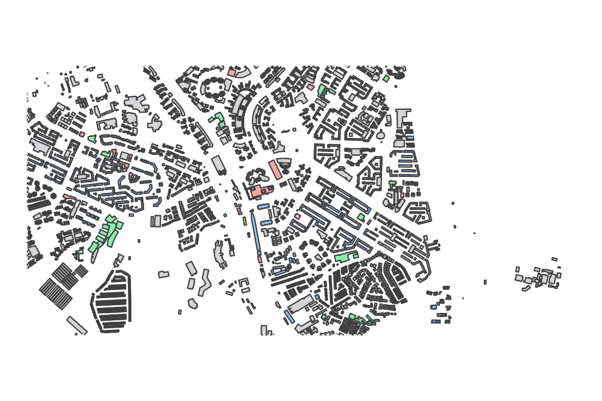 Program breakdown map