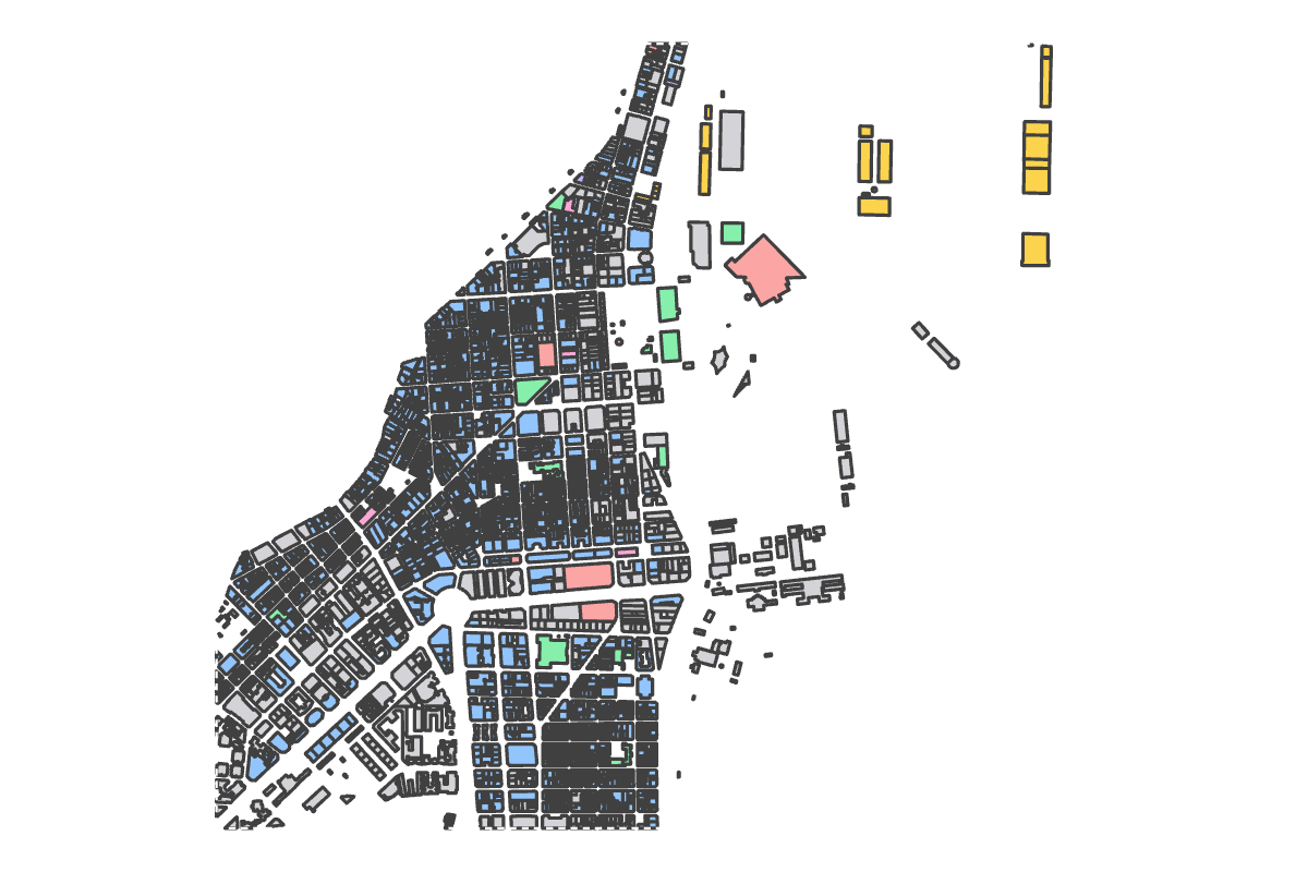 Program breakdown map