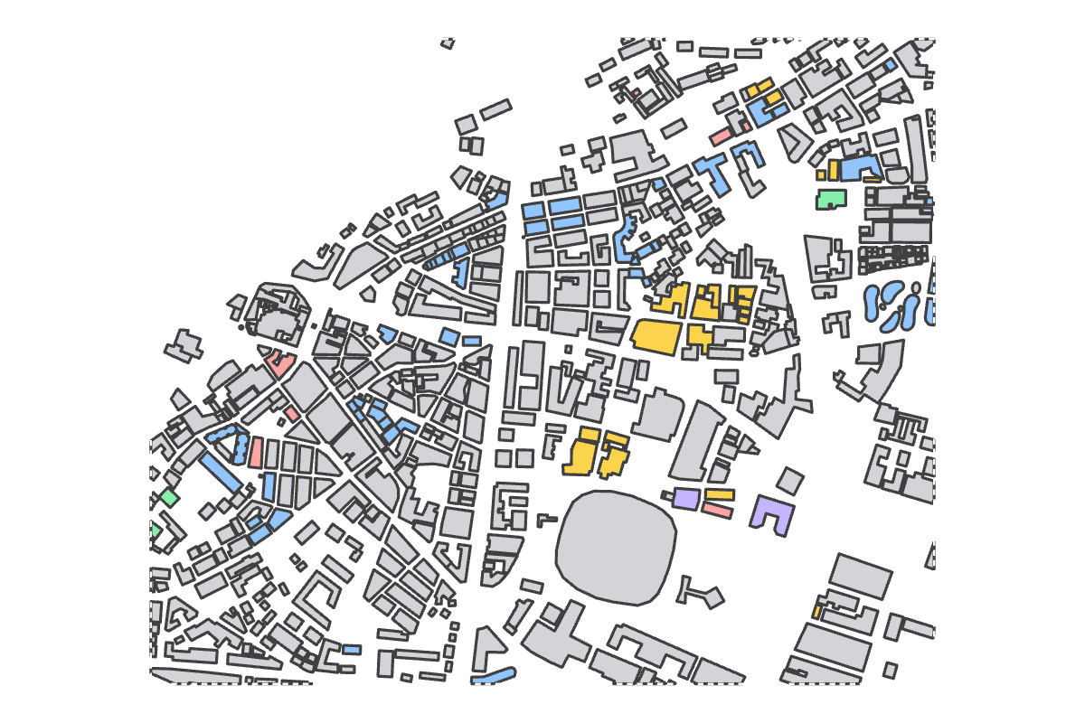 Program breakdown map