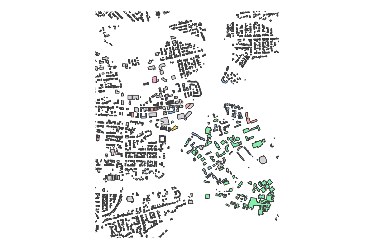 Program breakdown map