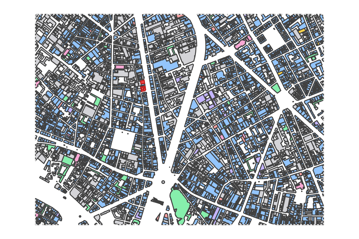 Program breakdown map