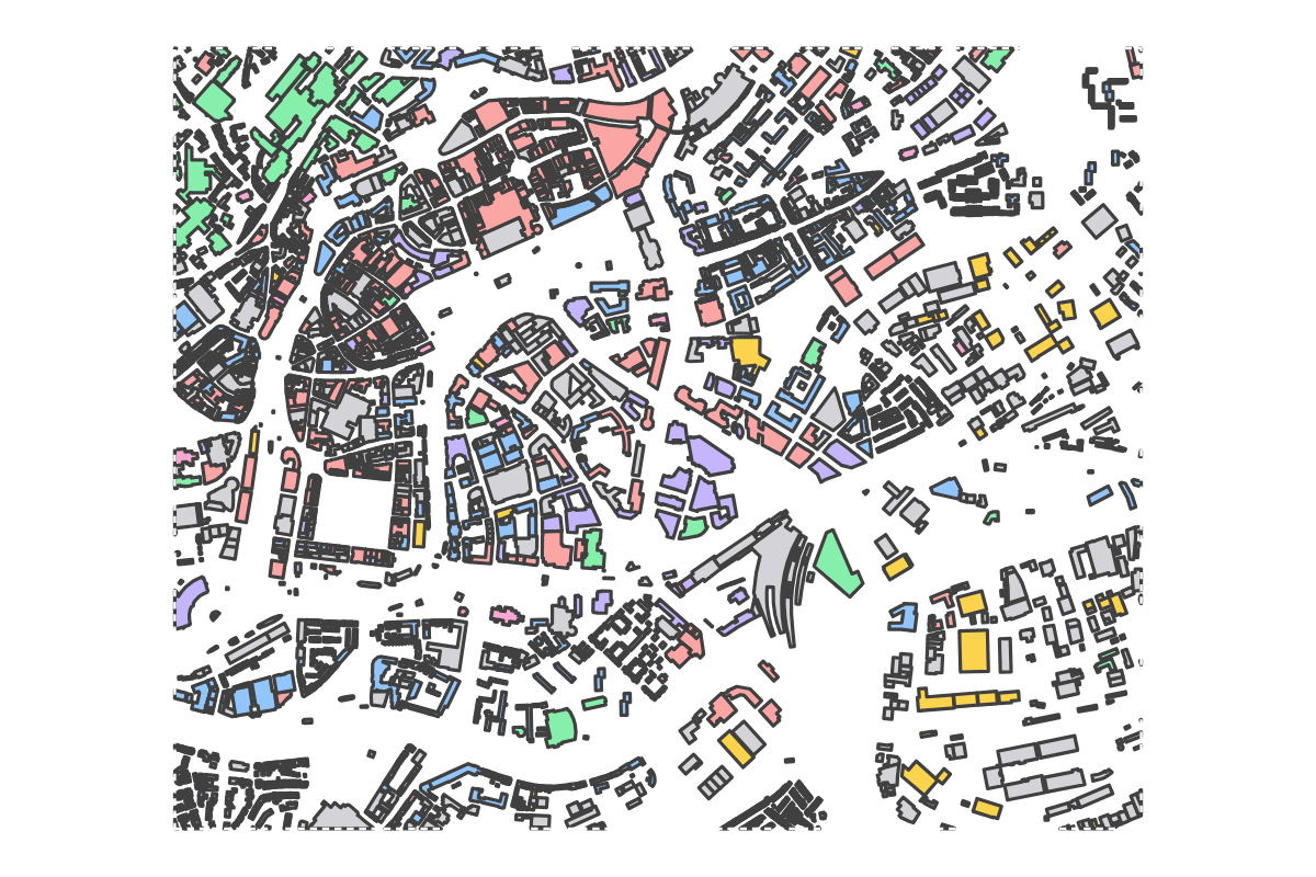 Program breakdown map