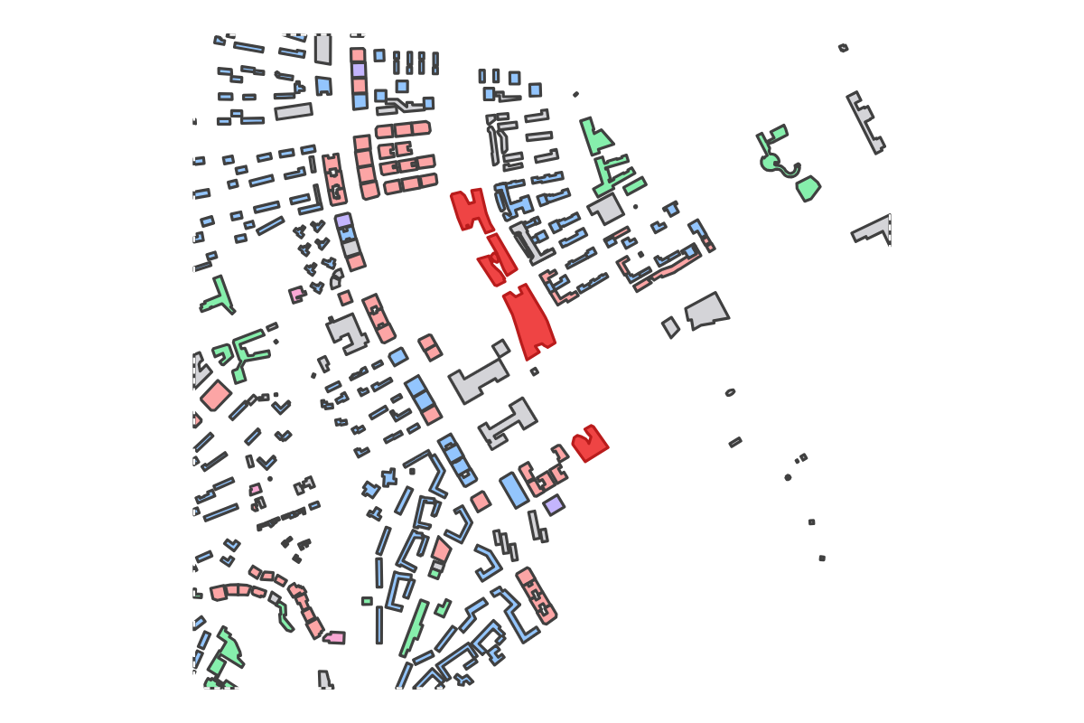 Program breakdown map