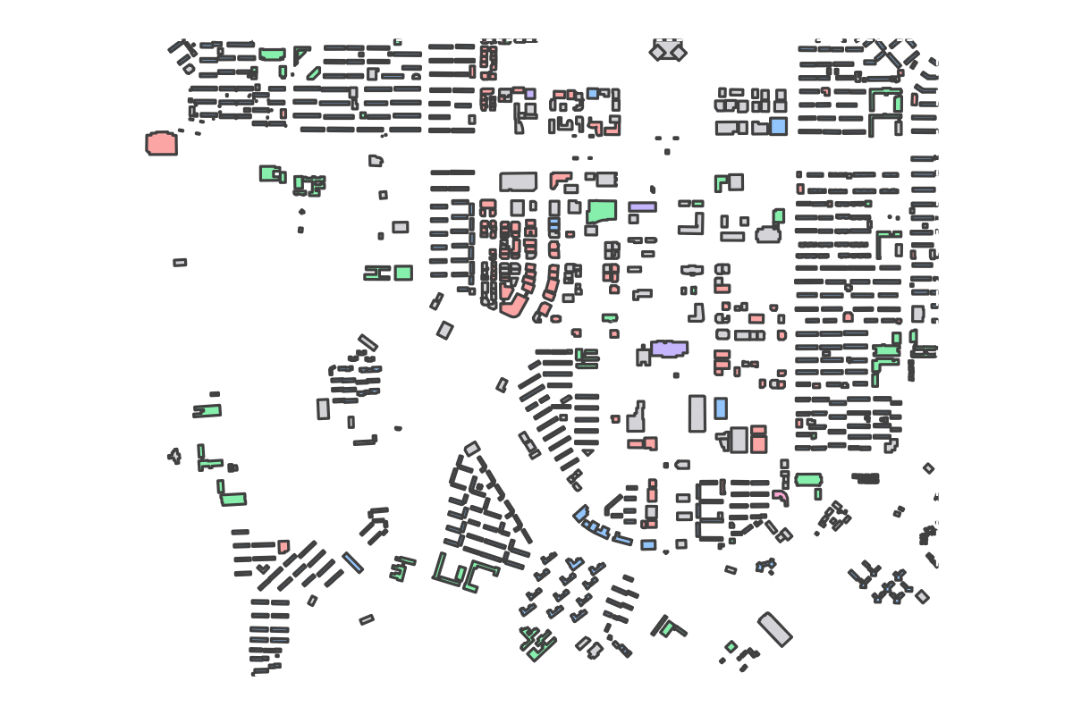 Program breakdown map