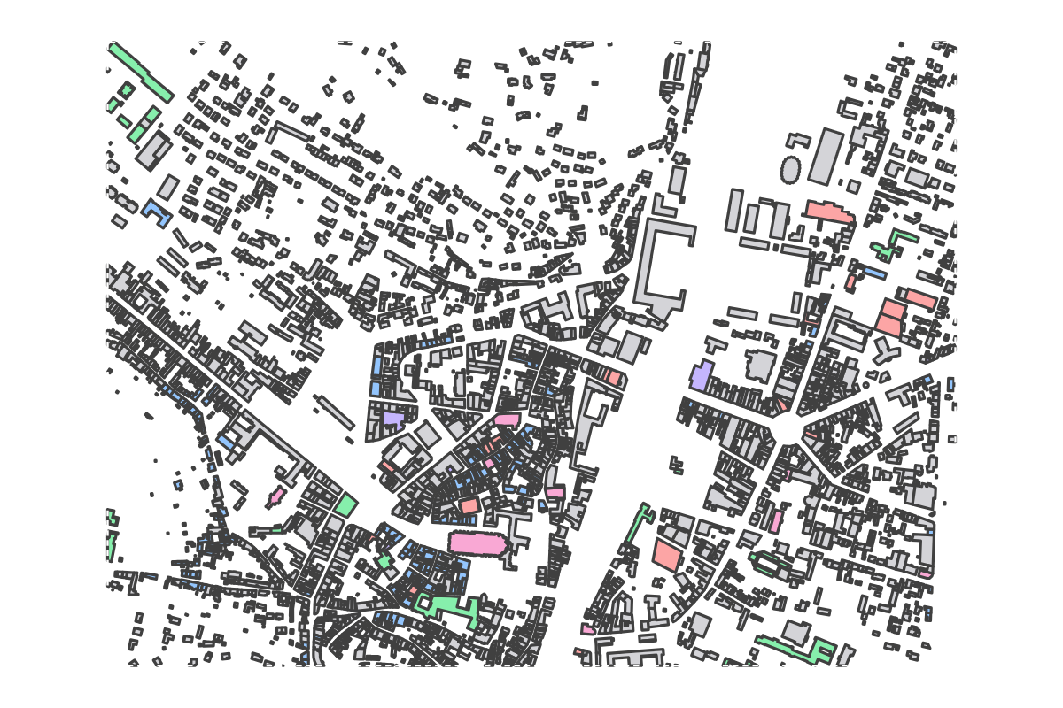 Program breakdown map