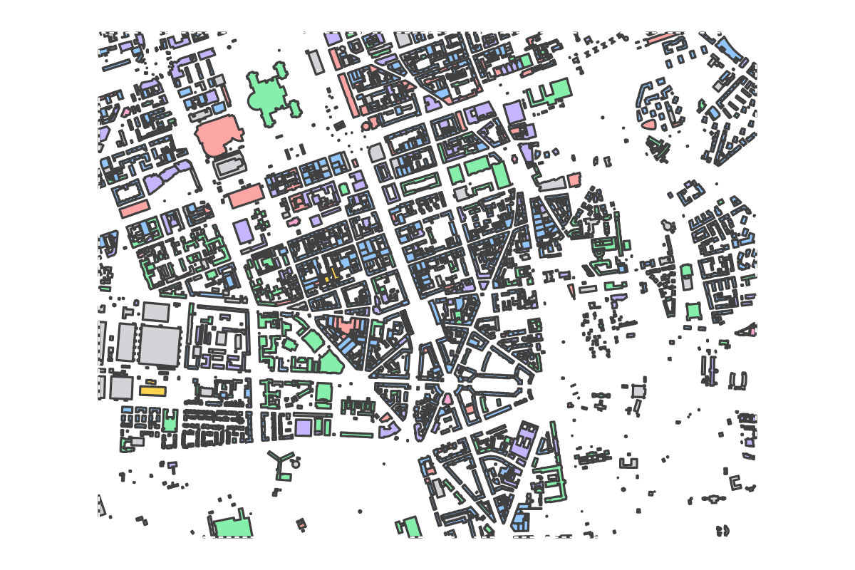 Program breakdown map