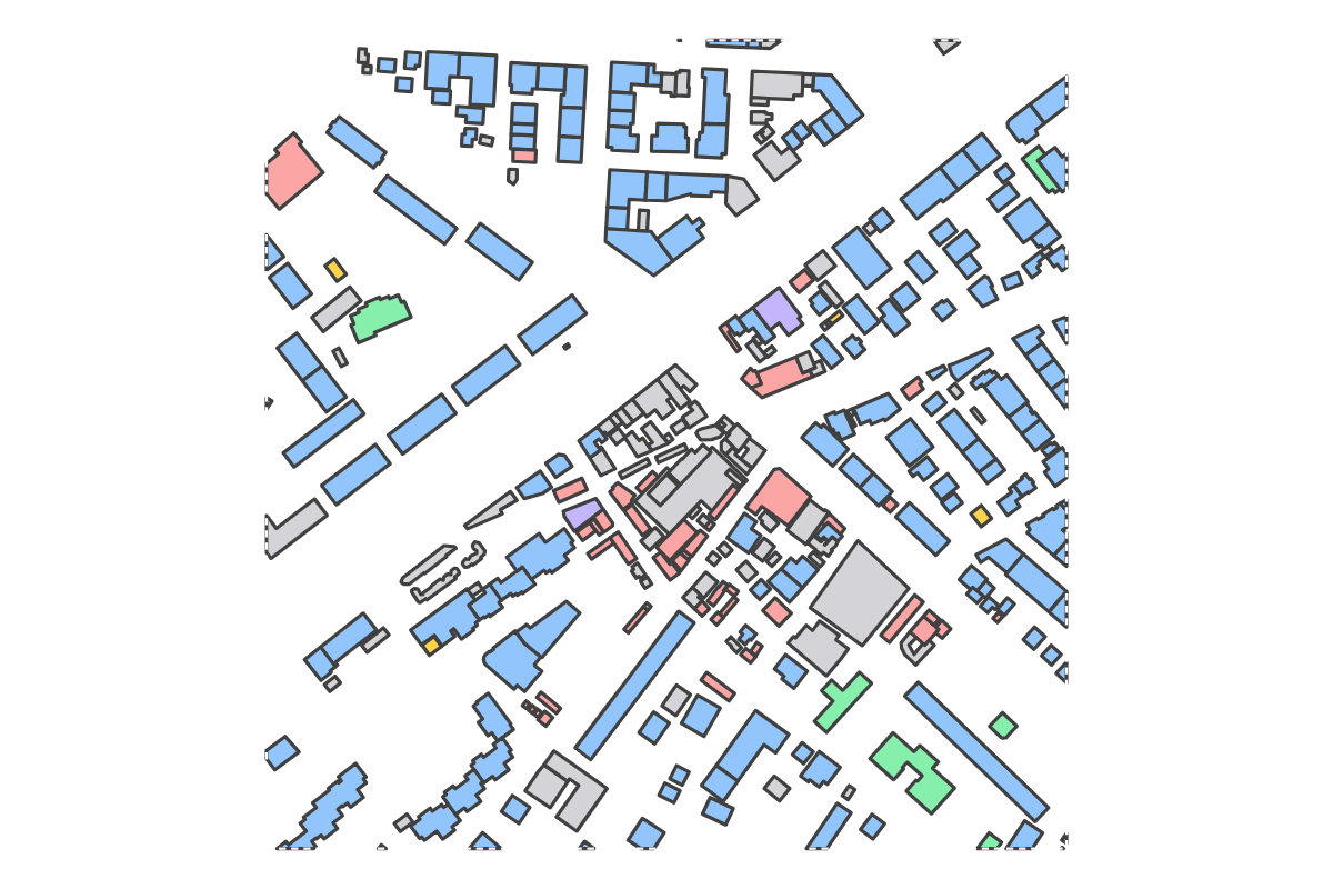 Program breakdown map