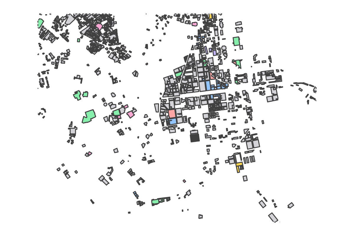 Program breakdown map
