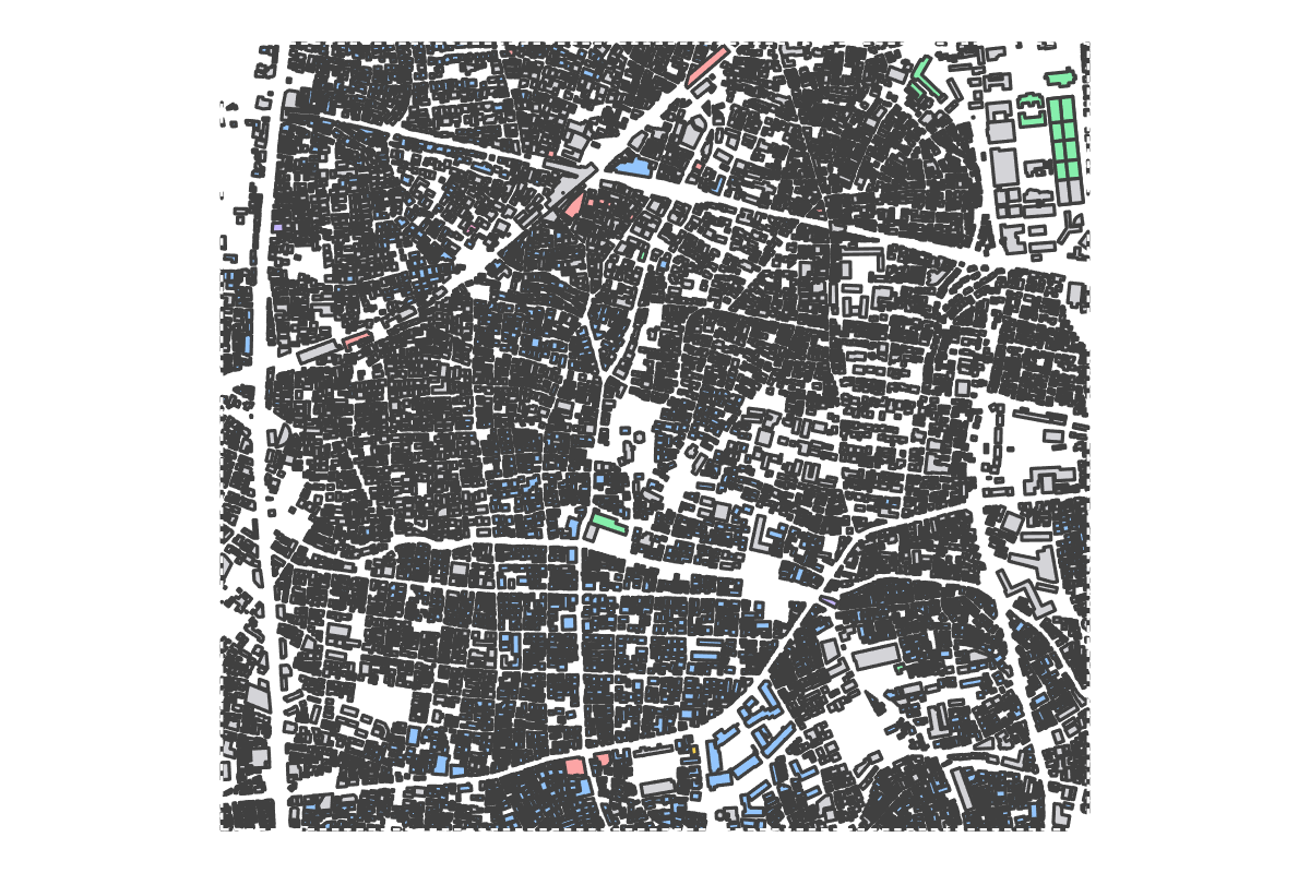 Program breakdown map